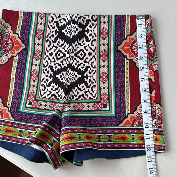 Flying Tomato Bold Print High Waist Short Shorts - Picture 11 of 14